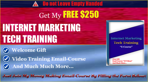 $250 Free Internet Marketing Training